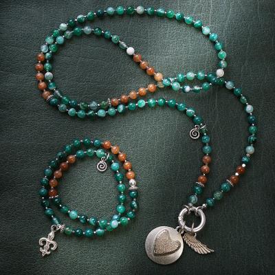 Preview: Elowen SilverShiny, Edelstein Armband